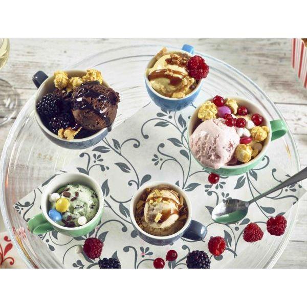 Greaseproof Paper Grey Floral Print 25 x 20cm - BESPOKE 77