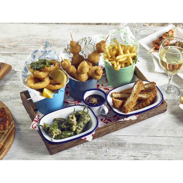 Greaseproof Paper Red Floral Print 25 x 20cm - BESPOKE 77