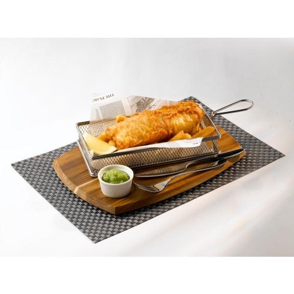 Greaseproof Paper White Newspaper Print 25 x 35cm - BESPOKE 77