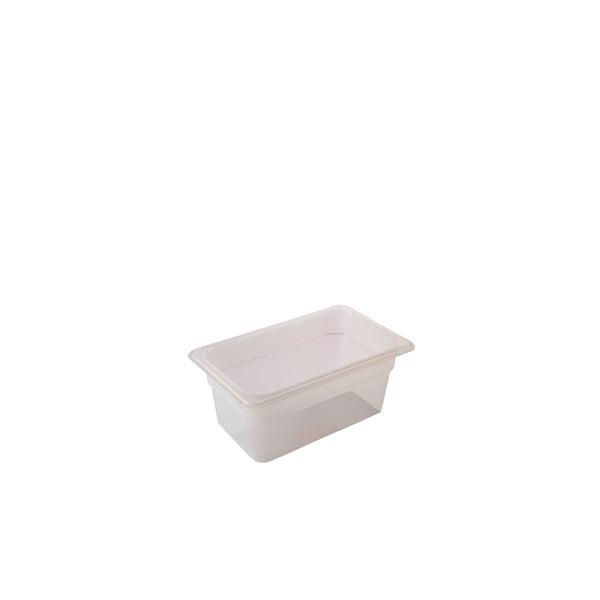 1/6 -Polypropylene GN Pan 100mm Clear - BESPOKE 77