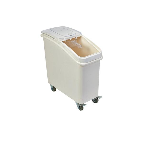 Polypropylene Mobile Ingredient Bin with Scoop 81 Litre - BESPOKE 77