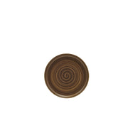 Miro grey porcelain presentation plate 18cm