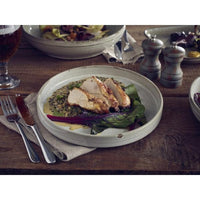 Terra Porcelain Grey Presentation Plate 18cm - BESPOKE 77