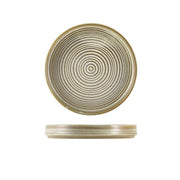 Terra Porcelain Matt Grey Presentation Plate 18cm - BESPOKE 77