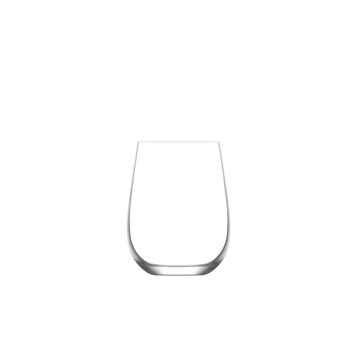 Paris fully tempered glass rocks tumbler 47.5cl with curvaceous body