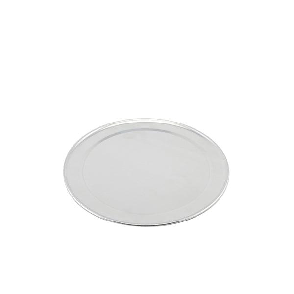 Genware Alum. Flat Wide Rim Pizza Pan 10" - BESPOKE 77