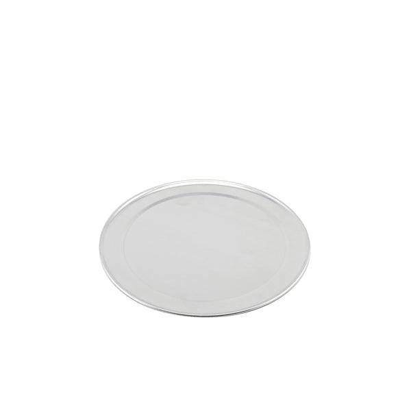 Genware Alum. Flat Wide Rim Pizza Pan 9" - BESPOKE 77