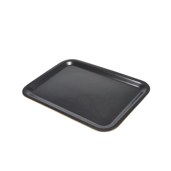 Laminated Wood Tray 46 x 34cm - Black - BESPOKE 77