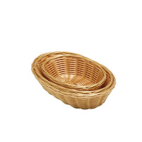 Oval Polywicker Basket 10"X6.5"X2.5" - BESPOKE 77