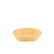 Oval Polywicker Basket 9"X6"X2.25" - BESPOKE 77