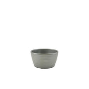 GenWare Melamine Matt Grey Ripple Ramekin 56ml/2oz - BESPOKE 77
