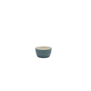 Miro blue reactive glaze porcelain ramekin 7cl