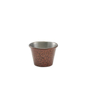 2.5oz Stainless Steel Ramekin Hammered Copper - BESPOKE 77