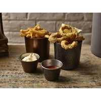 2.5oz Stainless Steel Ramekin Hammered Copper - BESPOKE 77