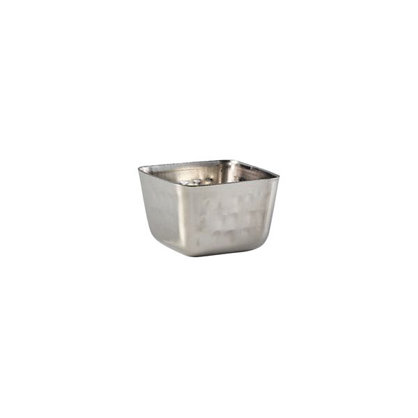 GenWare Stainless Steel Square Hammered Ramekin 71ml/2.5oz - BESPOKE 77
