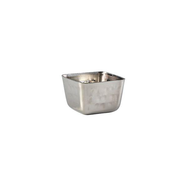 GenWare Stainless Steel Square Hammered Ramekin 71ml/2.5oz - BESPOKE 77