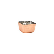 GenWare Copper Plated Square Hammered Ramekin 71ml/2.5oz - BESPOKE 77