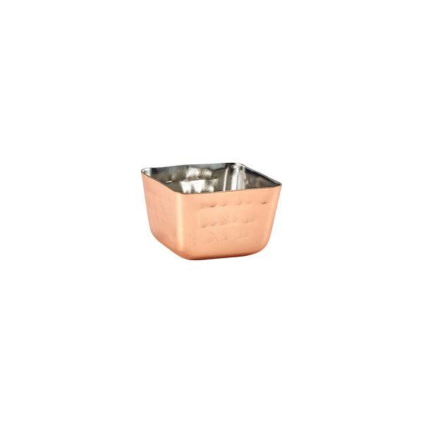GenWare Copper Plated Square Hammered Ramekin 71ml/2.5oz - BESPOKE 77