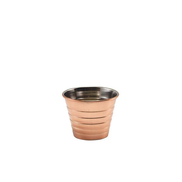 GenWare Copper Plated Ribbed Ramekin 71ml/2.5oz - BESPOKE 77