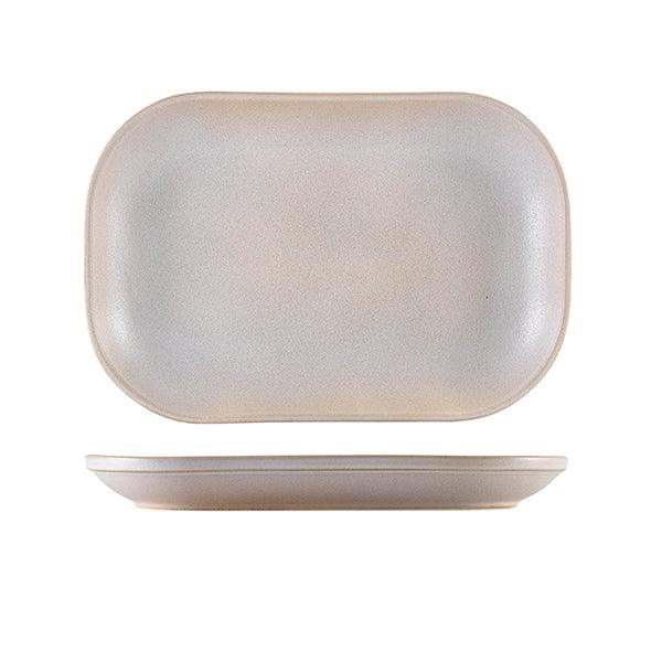 Terra Stoneware Antigo Barley Rectangular Plate 24 x 16.5cm - BESPOKE 77