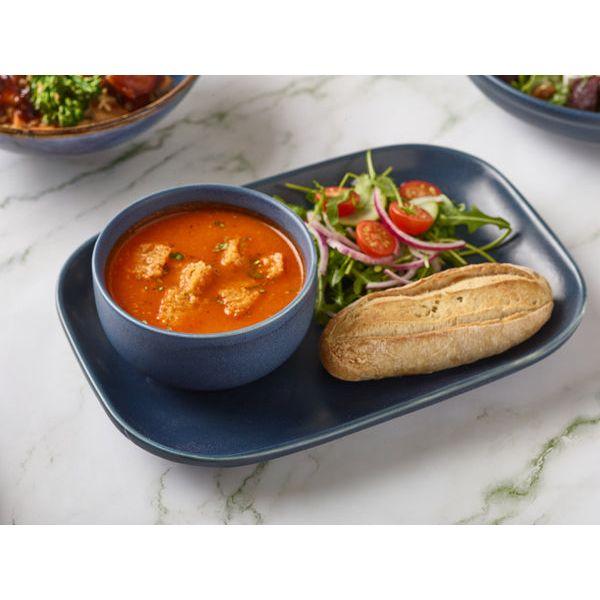 Terra Stoneware Antigo Denim Rectangular Plate 29 x 19.5cm - BESPOKE 77