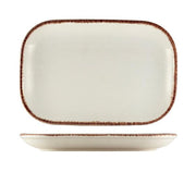 Terra Stoneware Sereno Brown Rectangular Plate 29 x 19.5cm - BESPOKE 77