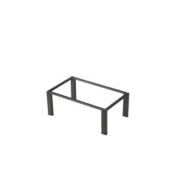 Black GN Buffet Riser GN 1/4 10cm (H) - BESPOKE 77