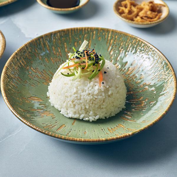 Sage Snell Bloom Deep Plate 23cm - BESPOKE 77