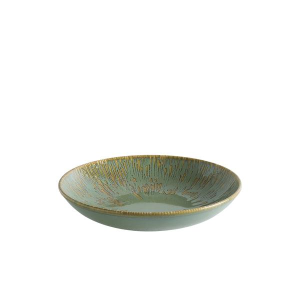 Sage Snell Bloom Deep Plate 23cm - BESPOKE 77