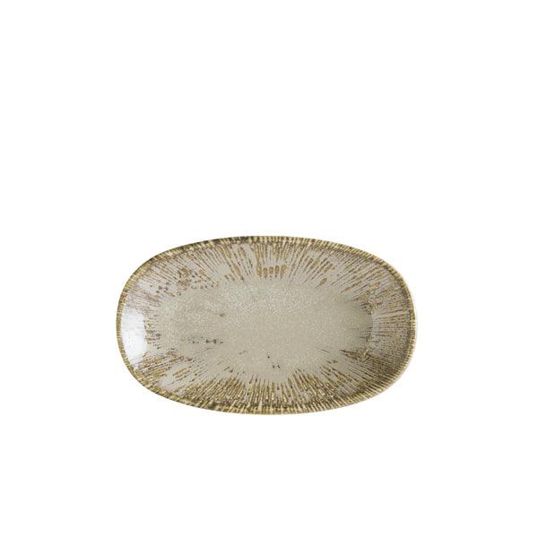 Sand Snell Gourmet Oval Plate 19 x 11cm - BESPOKE 77