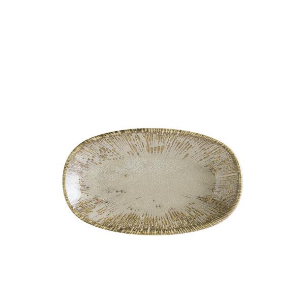 Sand Snell Gourmet Oval Plate 24 x 14cm - BESPOKE 77