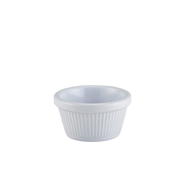 Ramekin 2oz Fluted White - BESPOKE 77