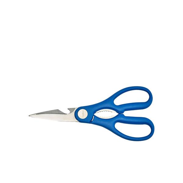 Stainless Steel Kitchen Scissors 8" Blue - BESPOKE 77