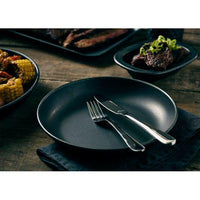 GenWare Black Vintage Steel Coupe Plate 20cm - BESPOKE 77