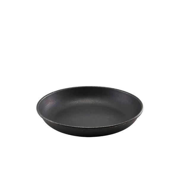 GenWare Black Vintage Steel Coupe Plate 20cm - BESPOKE 77