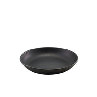 GenWare Black Vintage Steel Coupe Plate 20cm - BESPOKE 77