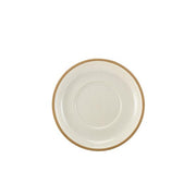 GenWare Kava White Stoneware Saucer 16cm - BESPOKE 77