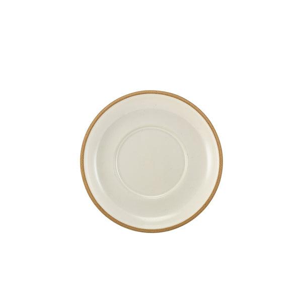 GenWare Kava White Stoneware Saucer 16cm - BESPOKE 77