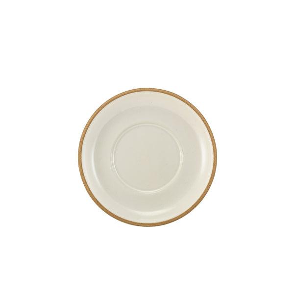 GenWare Kava White Stoneware Saucer 16cm - BESPOKE 77