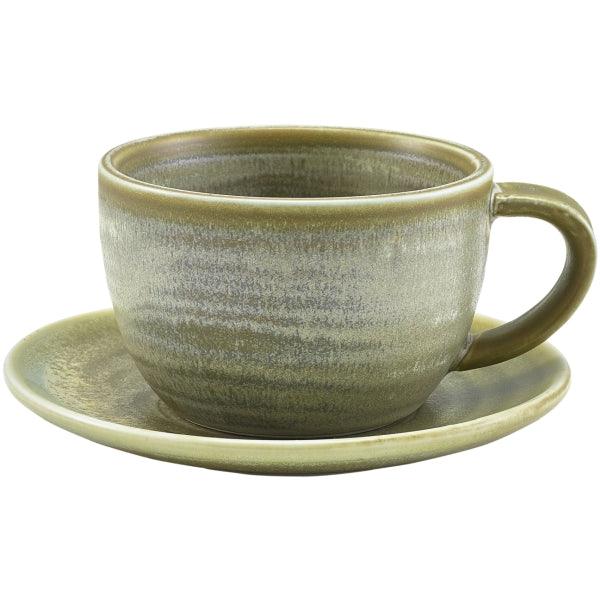 Terra Porcelain Matt Grey Saucer 14.5cm - BESPOKE 77