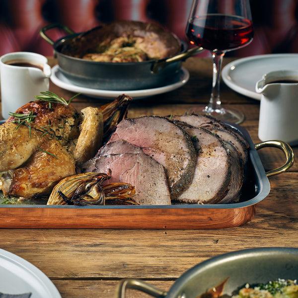 GenWare Copper Plated Deep Tray 33 x 23.5cm - BESPOKE 77