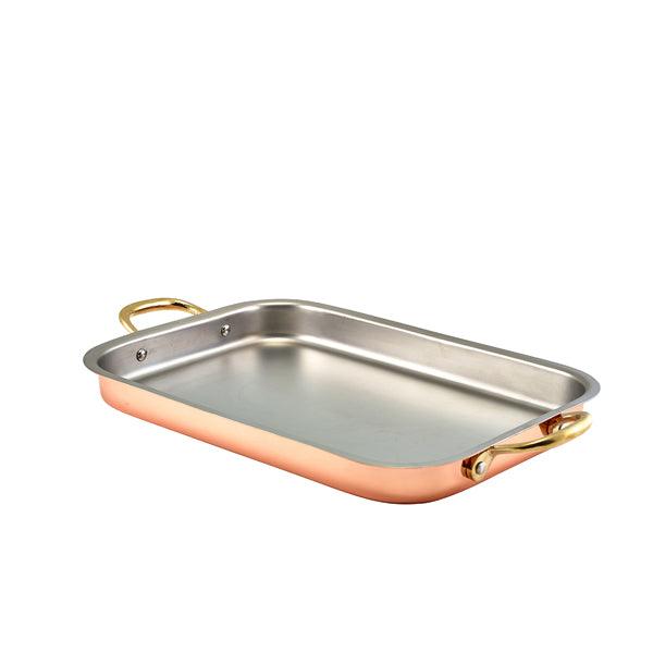 GenWare Copper Plated Deep Tray 33 x 23.5cm - BESPOKE 77