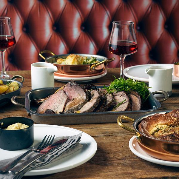 GenWare Vintage Steel Deep Tray 33 x 23.5cm - BESPOKE 77