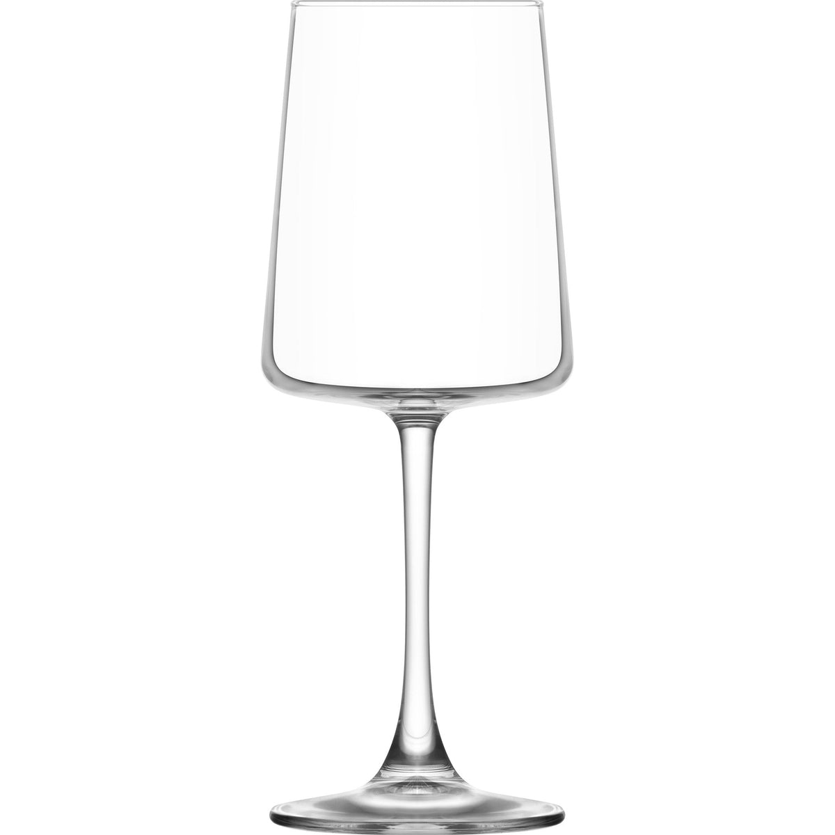 Salerno conical crystal-look wine glass 35cl