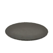 Genware Natural Edge Slate Platter 30cm Round - BESPOKE 77