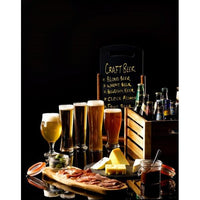 Genware Natural Edge Slate Platter 30cm Round - BESPOKE 77