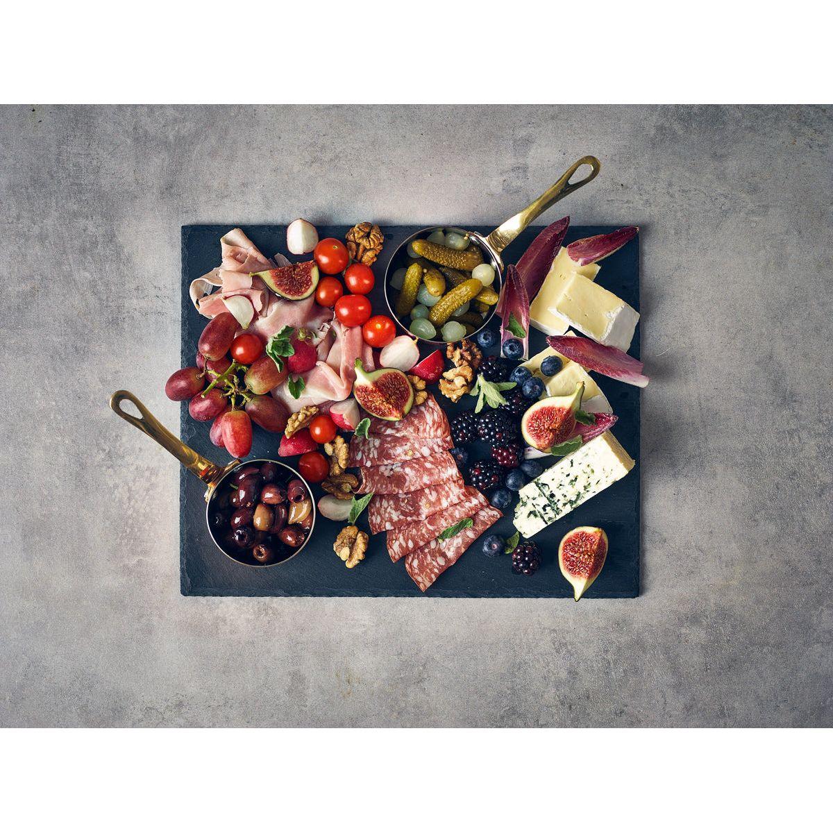 Genware Natural Slate Platter 32 X 26cm 1/2 GN - BESPOKE 77