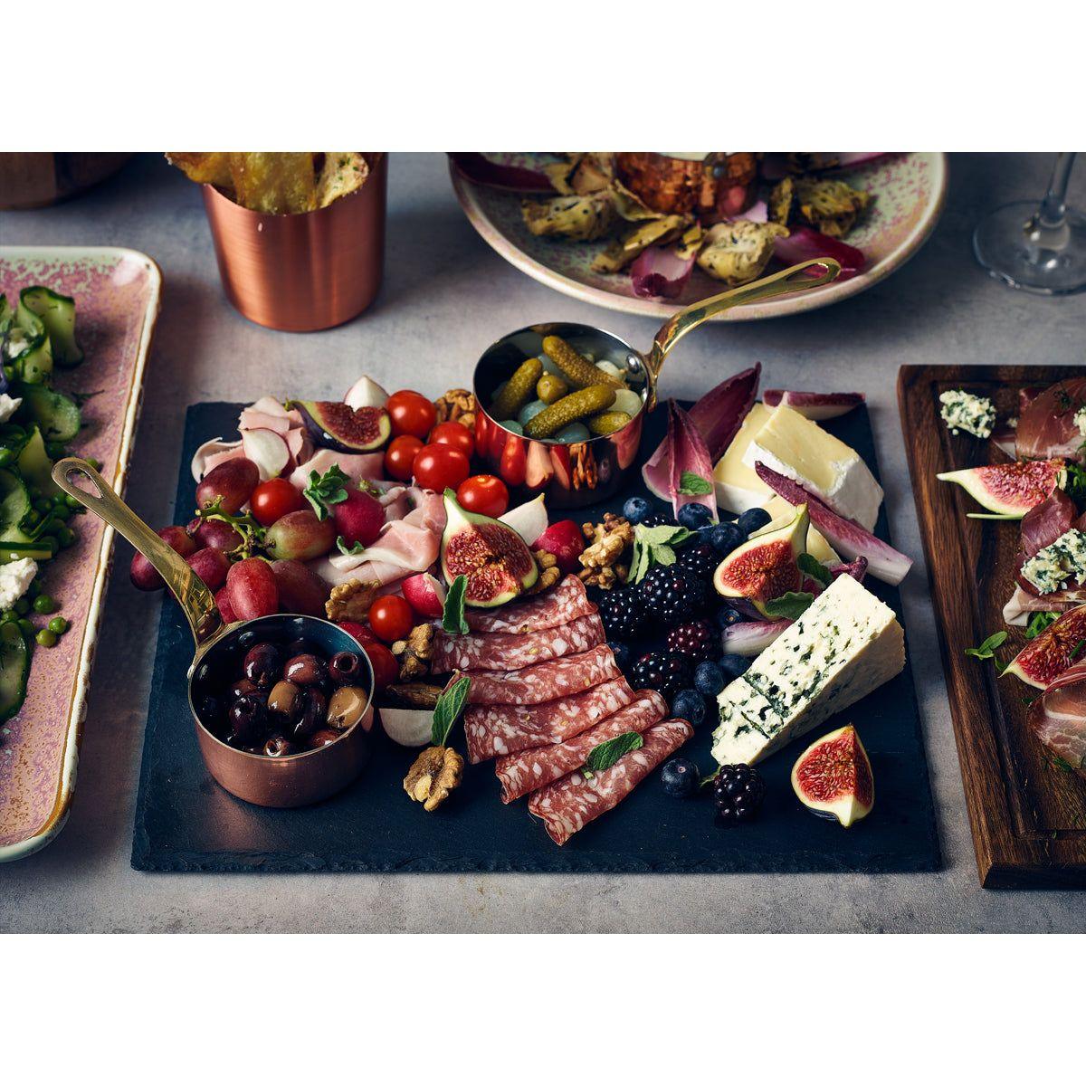 Genware Natural Slate Platter 32 X 26cm 1/2 GN - BESPOKE 77