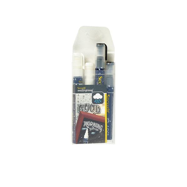 Waterproof Chalk Markers 2 Colour Pack (W BK) Medium - BESPOKE 77