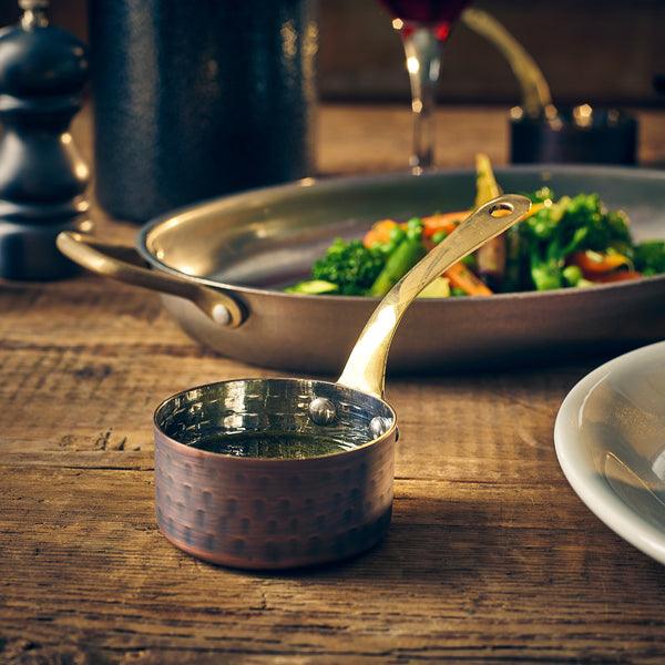 GenWare Antique Copper Mini Sauce Pan 7 x 3.75cm - BESPOKE 77